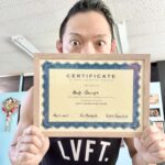 カラーリングの認定証が届きました