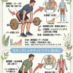 デッドリフトでハムとケツ